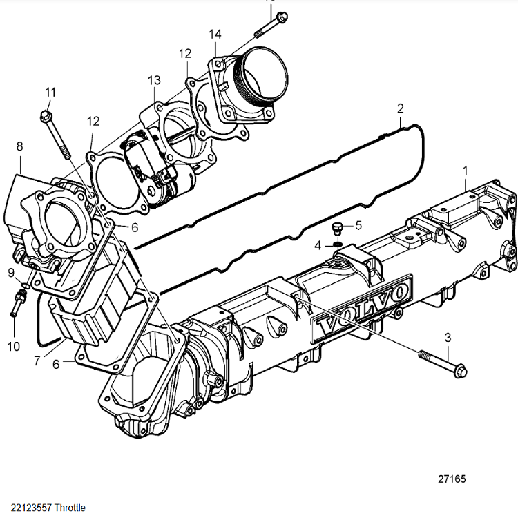 Suitable for Volvo Penta original spare parts 23999259