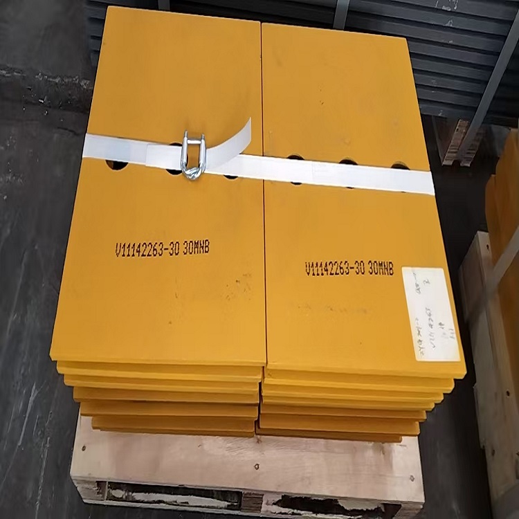 Suitable for Volvo loader L110G/H L120H accessory blade angle plate 15054295 17491898