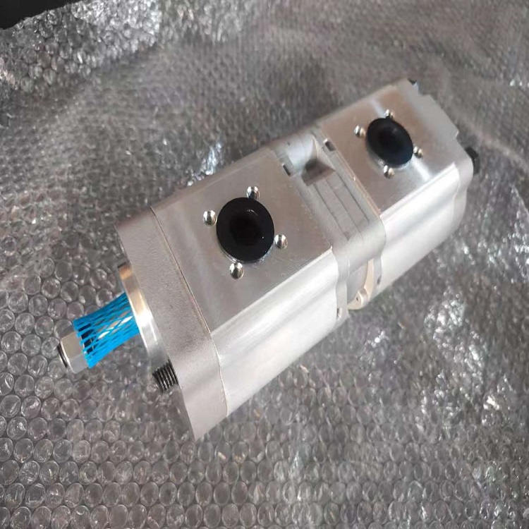 适用于沃尔沃摊铺机齿轮泵RM80792369 ABG5870 ABG5770 ABG6870液压泵12764260 摊铺机发动机齿轮泵12819148